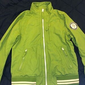 Abercrombie & Fitch Vibrant Green Outerwear